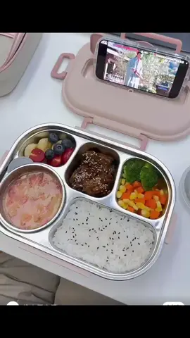 Hộp Cơm Giữ Nhiệt SHIKUMI , Kèm Thìa Dĩa Đũa INOX 304 Chống gỉ,Chống Đổ Sang Trọng Dung Tích 1500ML - Dear rabbit ##fyp##tiktok##xh##xuhuong##tienichmoinha