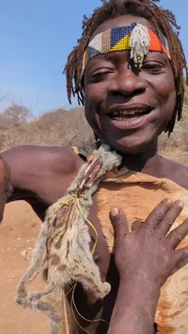 Hadzabe boys with huge vibes after successful hunting today #usa #hadzabetribe #foryou #tiktok #villagelife 