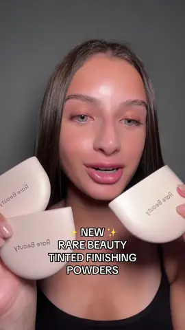 NEW @Rare Beauty Tinted Pressed Finishing Powders😍 #foryoupage #fyp #foryou #makeup #beauty #viral 
