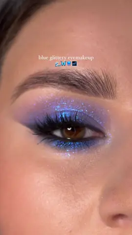 I’m blue 🪼 | rate this look 0-10 🙏🏻🫣 __________ @Lamel Poland 🇵🇱 kajal eyeliner 401 @Mexmo Cosmetics palette  @Karla Cosmetics Opal Moonstone Loose Eyeshadows - Krazy Kat #eyemakeuptutorial #bluemakeup #easymakeuptutorial 