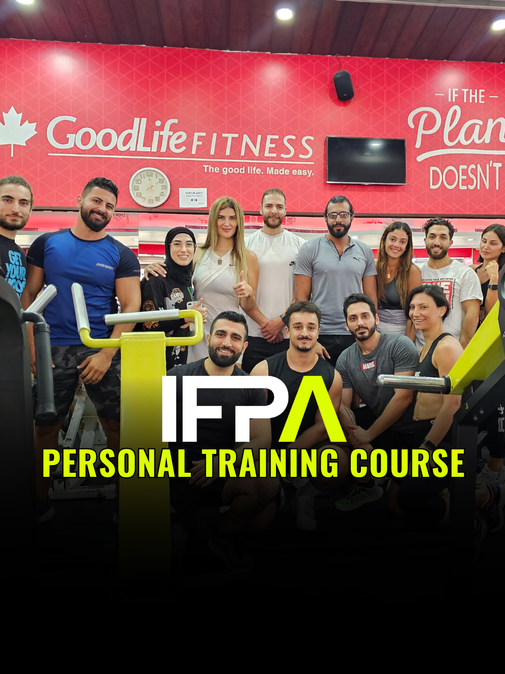 🔥 Become worldwide certified personal trainer with IFPA! 🏋️‍♂️ ✅ IFPA is top 10 globally recognized certification program equips you with the knowledge and skills to succeed. 👍 #GetCertified #LebanonPT #IFPA #JoelleSassine