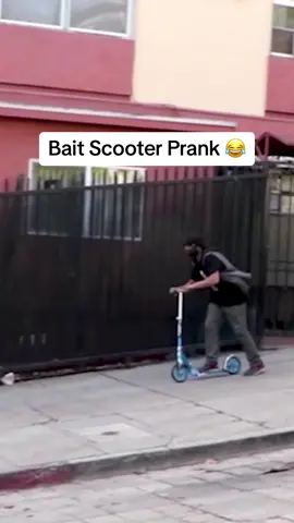 Bait Scooter Prank 😂 #JoeySalads #Pranks #ViralVideos  