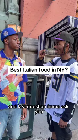 food rec from @dabaddestMFalive  #streetinterview #food #Foodie #nyc #viral #fyp 