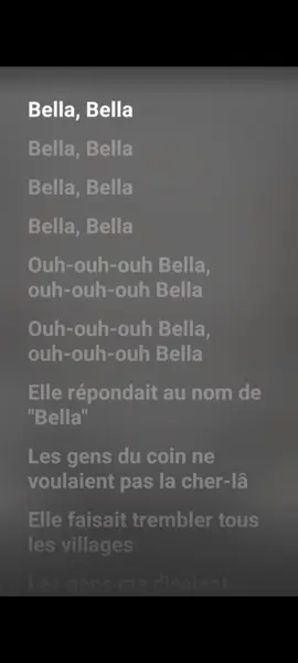 Bella Maître Gims #capcut #fyp #pourtoi #lyrics 