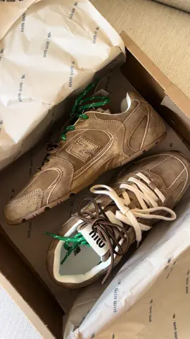 Hottest collaboration miu miu x new balance 🔥 #miumiu #miumiunewbalance #newbalance #trending 