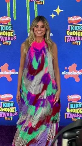 #heidiklum #kidschoiceawards #losangeles 