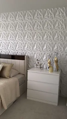 DIY 3D Wall Panel #dealsforyoudays #stickgoo #homedesign #homedecor #DIY #easydiy #3dwallpanel #wallpanel #easydiy 