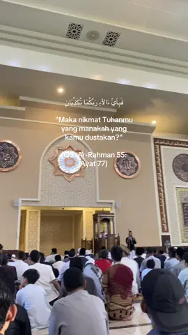 Kita selalu diingatkan didalam surah Ar-Rahman 23 ayat  yang sama tertera ayat diatas. 