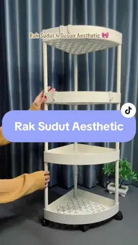 Rak Sudut 4 Susun Aestetik 🥰✨ #rak #raksudut 