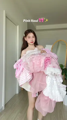 Lại thêm nữa gia nhập tủ pink 🤭 #pinkhaul #pink #hồng #goclamdep #LearnOnTikTok #vulaci #reviewthoitrang 
