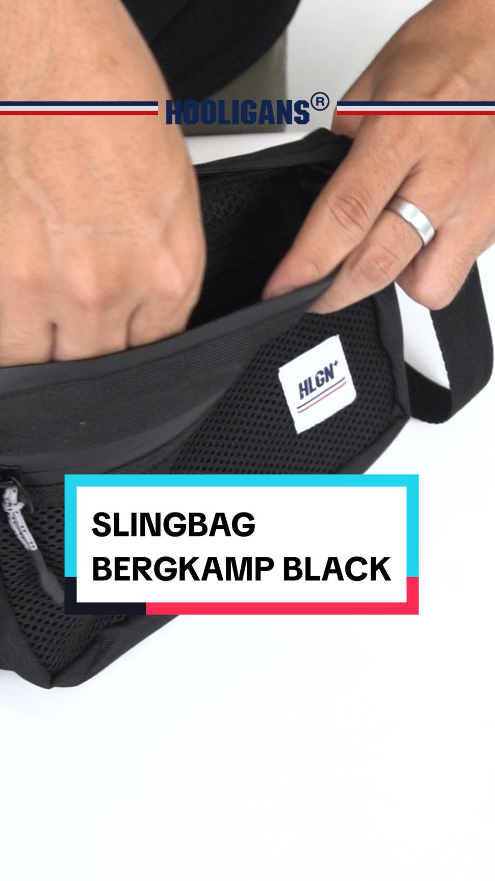 Slingbag minimalis bikin loe praktis ngantongin barang. #hooligans #slingbag #rekomendasislingbag  #slingbaghooligans 