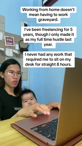 If you’re a mom, I know the struggle of wanting to work while taking care of your kids. This might not be ideal for some, but for me, I’m just so glad for having this opportunity. #vamomlife #vamomlifewithElena #valife #blogcopywriter #freelancecopywriting #lifeofavirtualassistant #lifeofavirtualassistantmom 
