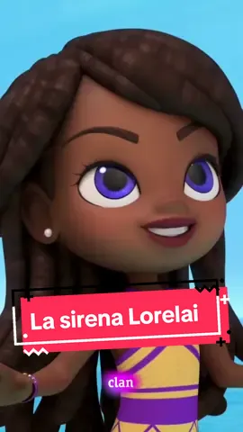 🧜‍♀️ ¡Lorelai es la #sirena de #SantiagoDeLosMares que da solución a todos los problemas! #Pirata #santiago #mar #aventuras #tripulacion #clantv #parati #viral #infantil #series