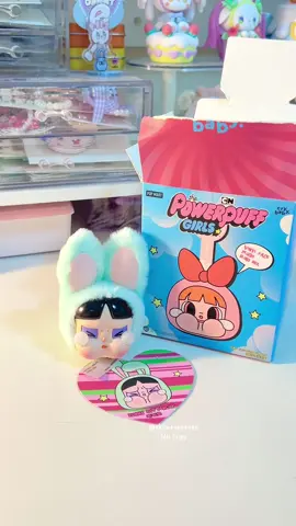 ในทิ่สุดดดดดด น้อนน่ารั่กกก  💭🧸🎀 #foryou #fypシ #fyp #unboxing #unboxingvideo #แกะพัสดุ #กล่องสุ่ม #crybabyxpowerpuffsgirls #popmart 