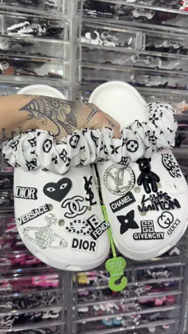 Sometimes Simple - Monochrome Vibes 🖤🤍 - #customcrocs #customisedcrocs #crocshoes #crocs4life #crocsandsocks #crocstraps #croccharms #blingcrocs #prettycrocs #fyp #foryourpage #fypviral #foryou