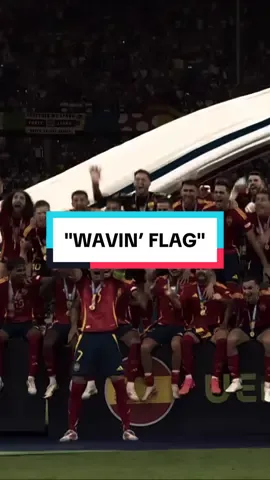¡CAMPEONES! LYRICS “WAVIN’ FLAG” 🇪🇸🏆 de @davidbisbaloficial y k’naan @Selección española #seleccionespañola #españa #eurocopa #lyrics #campeones #fyp #fypシ 