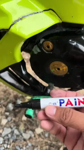 ไม่ต้องถอดมาทำสีแล้ว #ปากกาแต้มสีรถยนต์ #ปากกาแต้มสีรถ #วัยรุ่นอินโด🇮🇩 