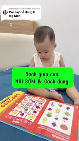 Trả lời @Mẹ Biệt Thự sách này Có cả bài hát tiếng anh sẽ giúp bé vừa học nói được , vừa nhìn hình ảnh được vừa học được tiếng anh luôn giúp con có thể tiếp xúc với tiếng anh sớm hơn mặc dù mẹ không biết tiếng hi . Cách dùng thì rất là đơn giản ạ #giadinhmen #embedethuong #xhtiktok #xh #mebimreview0302 #bỉmsữa #sachhay #sachchobe #sáchongnguchobe #sachsongngu #sachsongnguchobe 