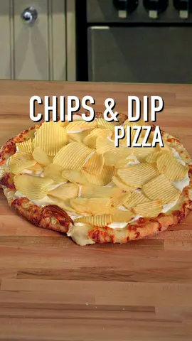 Chips & Dip Pizza 🍕 #skit #FoodTok #chips #funny #foryou 