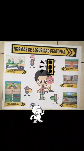 #cartelescolar #normas #peaton #tareasdelcolegio #cartel #cartulina #hagalousted 
