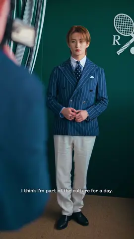 A moment with #MARK ahead of attending @wimbledon. Fitted in #PoloRalphLauren suiting at our New Bond Street flagship, Mark prepares for a day of tennis in the #RalphLauren suite at Centre Court.  #Wimbledon #RLTennis #PoloRLStyle #MarkLee #NCT #NCT127 #NCTDREAM 