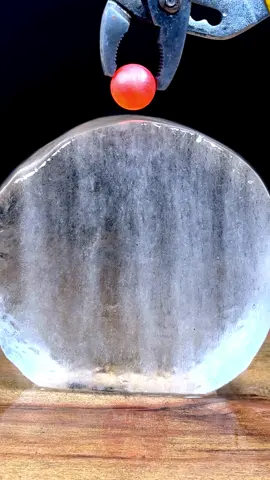 1000°C RHCB vs Ice Sphere 🧊😱#satisfying #experiment #Science #asmr #wow #rhcb #fyp #usatiktok 