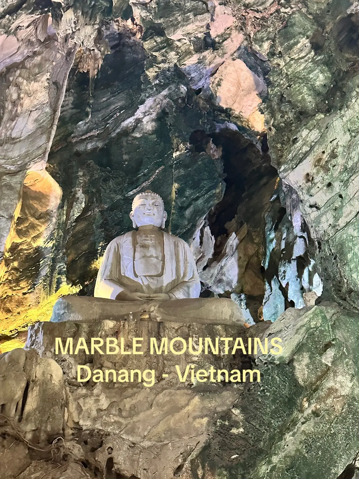 #MarbleMountains #Culture #Buddha #Temples #Pagoda #DaNang #Vietnam #Peaceful #Religion #Asia #Mountain #Summer2024 #June/July2024 #Respect #Scenic #Steps #Caves #GeologicalFormations #History #Tunnels #ViewsOfTheCity 
