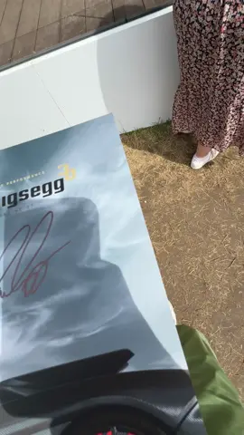 Mr Koenigsegg signed my book 😎 #koenigsegg #gemera #hypercar #goowood #festivalofspeed #ghost 
