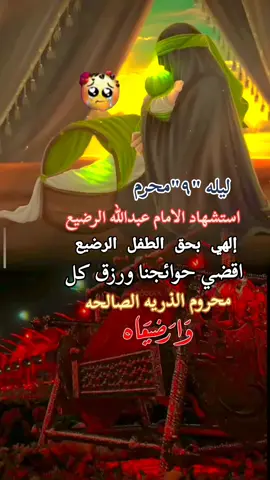 #عظم_الله_اجورنا_واجوركم_بهذا_المصاب #يامولاي #ياعبدالله_الرضيع💔😭 #CapCut 