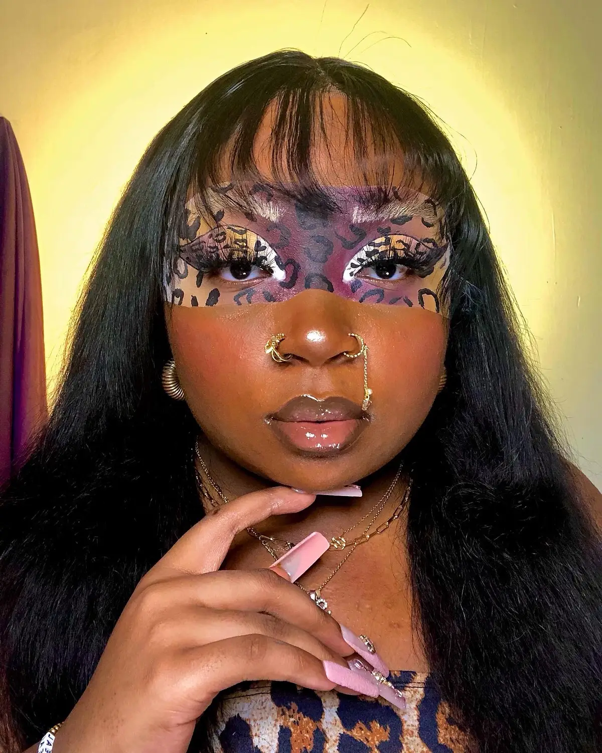 IB: @BeatsByDeb 🐆🤎🔥 #fyp #creatorinsightsearch #makeuptok #BeautyTok #cheetah #leopard #baddietiktok #makeuptok 
