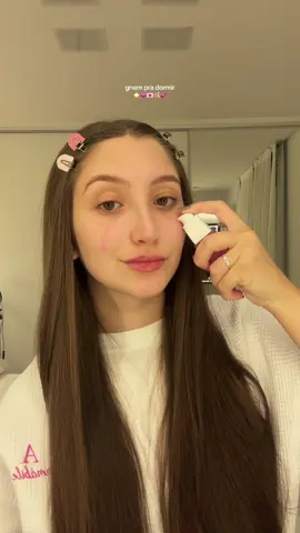 grwm pra dormirrrr ⭐️💗💌🩰💕 @Creamy Skincare 🏷️CUPOM: CMMABI #foryou #skincare #SelfCare #routine #BeautyTok 