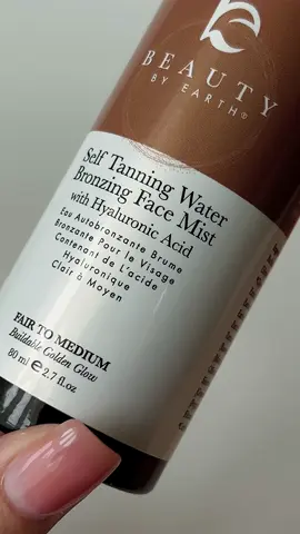 I don’t like going to the beach, but I do like to have some nice face tan. So I discovered this amazing product from @Beauty By Earth - Self Tanning Water Bronzing Face Mist.  Spritz on face, neck and chest area. Rub into skin and enjoy beautiful tan. Reapply every 3-4 days to maintain color.  Happy to announce that due to Amazon Prime Days (July 16th&17th) on Amazon you can get your favorite products from Beauty by Earth with 20% discount. Hurry up!  https://www.amazon.com/stores/page/337A7055-99EE-449E-BD27-8B8025EDC8C7?maas=maas_adg_ED05F57D53EB54BA6ED606B567B5CD46_afap_abs&ref_=aa_maas&tag=maas&ingress=2&visitId=3d62b088-9c65-4cf4-a69f-3ff08103ddaa #beautybyearth #tanning #prime #amazonprime #primedays #skincare #tan #ugc #fyp #trending #viral #contentcreator #VocêNasceuParaMudar 