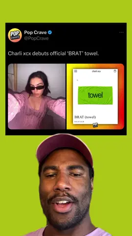 I mean it! #brat #charlixcx #popmusic #popculture #celebs #lgbtqplus #alphabetmafia #reactions #popculturenews 