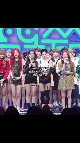 I love how they always tease each other 😭❤️ #blackpink #twice #inkigayo #edit #foru #fyp #edits #kpopxanime_edit #foru #bp #twiceedit #blackpinkedit #once #blinks 