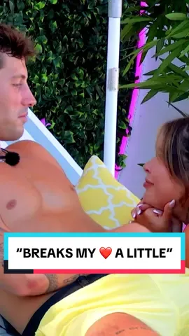“This feels like a breakup.” 🥺 “It is.” 💔 #LoveIslandUSA @Robert Rausch @daniortii 