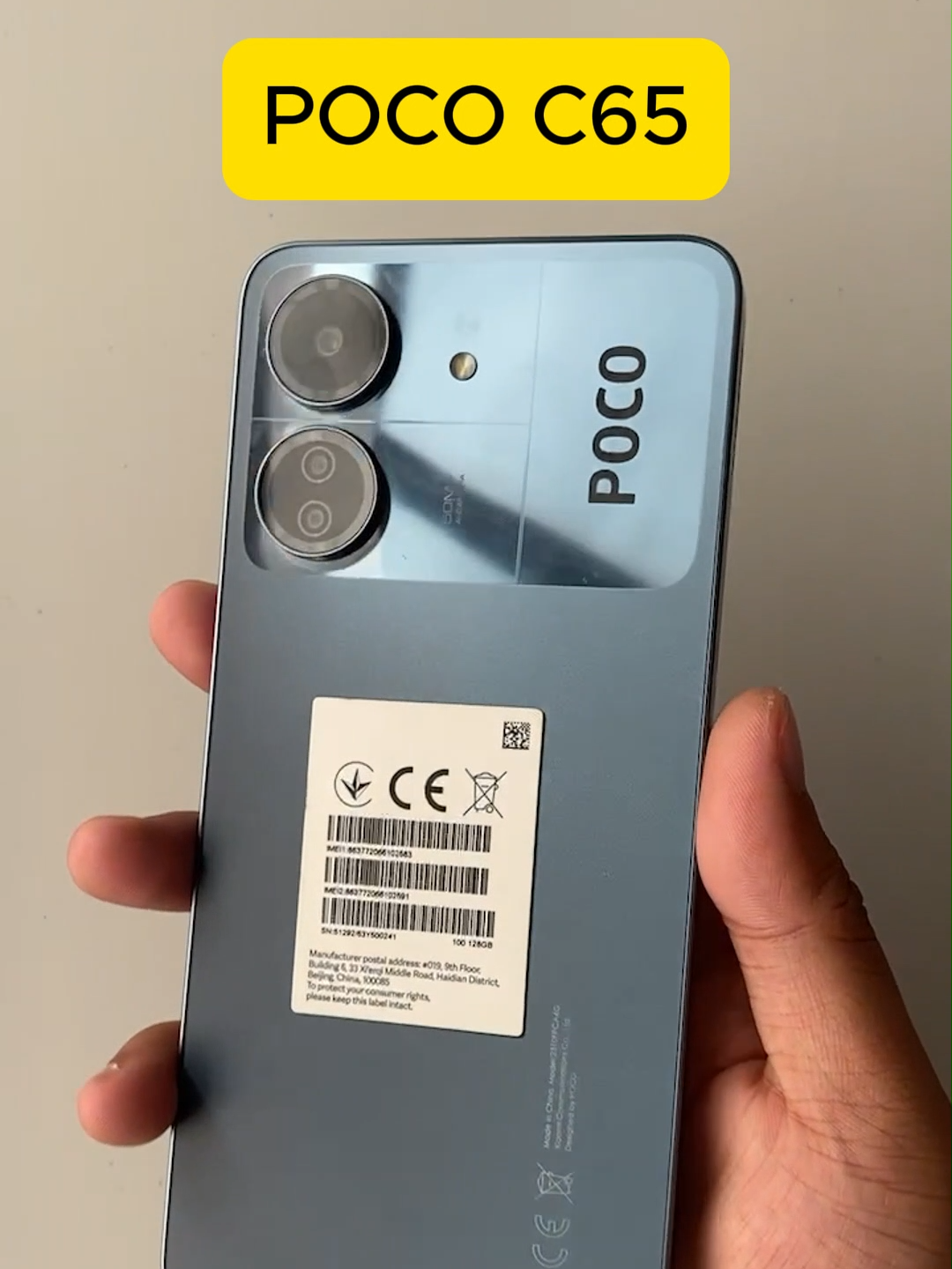 Poco C65. Click the yellow basket and check out now. Catch our live from 7:30AM to 3:30PM for more discounts! #xiaomi #xiaomiphilippines #xiaomiphone #realme #poco #legit #globalversion #phone #cellphones #legitshop #xiaomiofficialstoreglobal #xiaomiofficial #camera #photography #best #gamemode #game #gamingphone #gaming #display