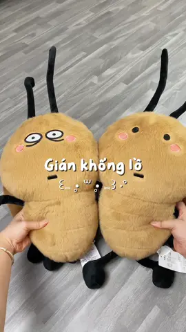 Tự dưng thấy cũng đỡ xợ gián :))) #review #unbox #gaubong #quatang 