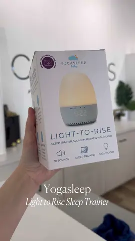 Yogasleep: Light to Rise Sleep Trainer Help your little one learn when it’s time to drift off into dreamland, and when it’s time to come out and play with the Yogasleep Light to Rise Sleep Trainer, Sound Machine, and Night Light. Custom sleep training schedules, a programmable sleep timer, and an adjustable multicolor night light make the Light to Rise the perfect bedtime buddy for your child (and more sleep for them means more sleep for you! 🛍️Shop in-store or online @ shopcravings.ca