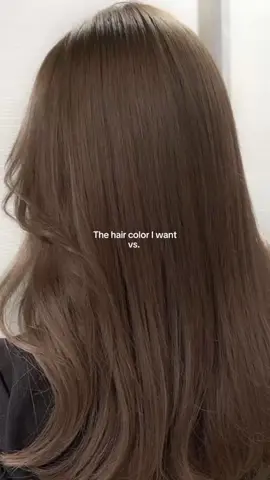 what I want vs. what I got 🥺 #foryou #mochabrown #mochabrownhair 