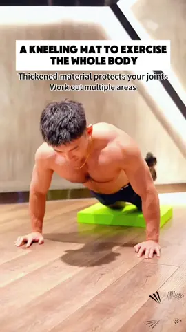 A kneeling pad to exercise your whole body#Fitness #fit #exercise #yogamat 