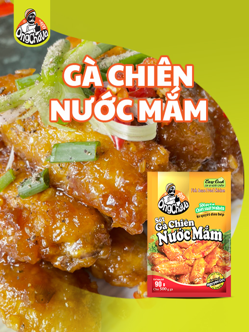 Gà chiên nước mắm mặn mặn ngọt ngọt cay cay, ăn hoài không ngán luôn đó mấy bà. Lưu lại tối nay nấu liền nhé! 👇 #ongchava #sotcot #biquyetnauanngon #learnontiktok #nauancungtiktok #cooking #fyp #trendingtiktok