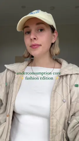 This core 💌 ✨ 🤝 #slowfashiontiktok #slowfashionmovement #sustainabilitytiktok #sustainableliving #underconsumption #underconsumptioncore #deinfluencing  #consciousconsumer #sustainabilitycreator #minimalist #deinfluence 