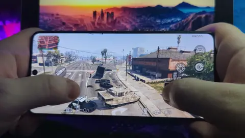 GTA 5 Mobile 📱 on Android & iOS Grand Theft Auto V Mobile #gta5 #gtav #gta5mobile #gtavmobile #gta5android 