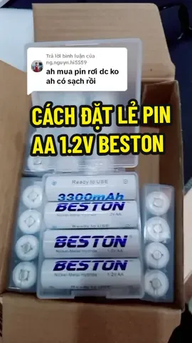 Trả lời @ng.nguyn.hi5559 trong giỏ hàng màu vàng ở góc trái video có lẻ 4 pin AA 3300mAh 1.2V, xài micro không dây, đồng hồ treo tường, đồ chơi trẻ em #pin #pinaa #pinaaa #pin2a #pin3a #pinaa3300mah #pin1v2 #pinbeston #pinbestonchinhhang 
