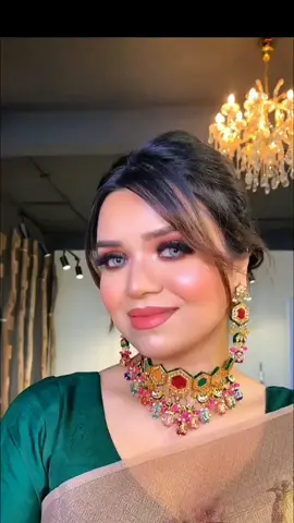 Full Indian glam makeup tutorial 😍 #sarahkhan1535 #makeup #makeupartist #makeuplooks #makeuptutorial #makeupvideos #makeupaddict 