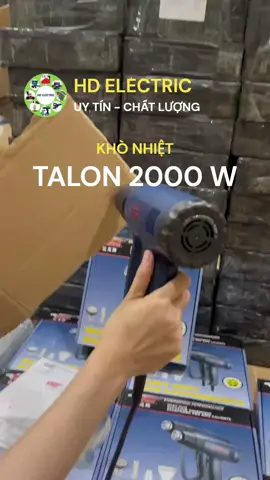 Máy khò nhiệt Talon 2000w, máy thổi hơi nóng giá SIÊU HOT , khò màng co bọc giỏ quà, dán decal, bọc seal,... #maykho #khonhiet #khonhiettalon #maythoihoinong #máykhò #fly #viral #duet #xuhuong2023 #khonhiet2000w #maythoihoinong #trendingtiktok #tiktoker 