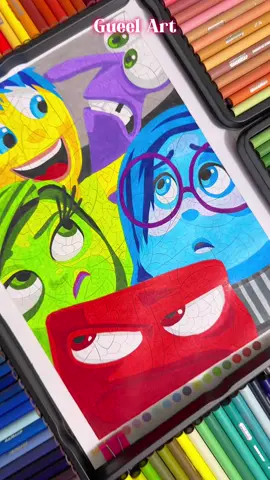 Descubre el Misterio ✍🏻✨ #art #arte #artista #gueelart #smile #pixar #disney #intensamente #colorear #libro #antiestres 