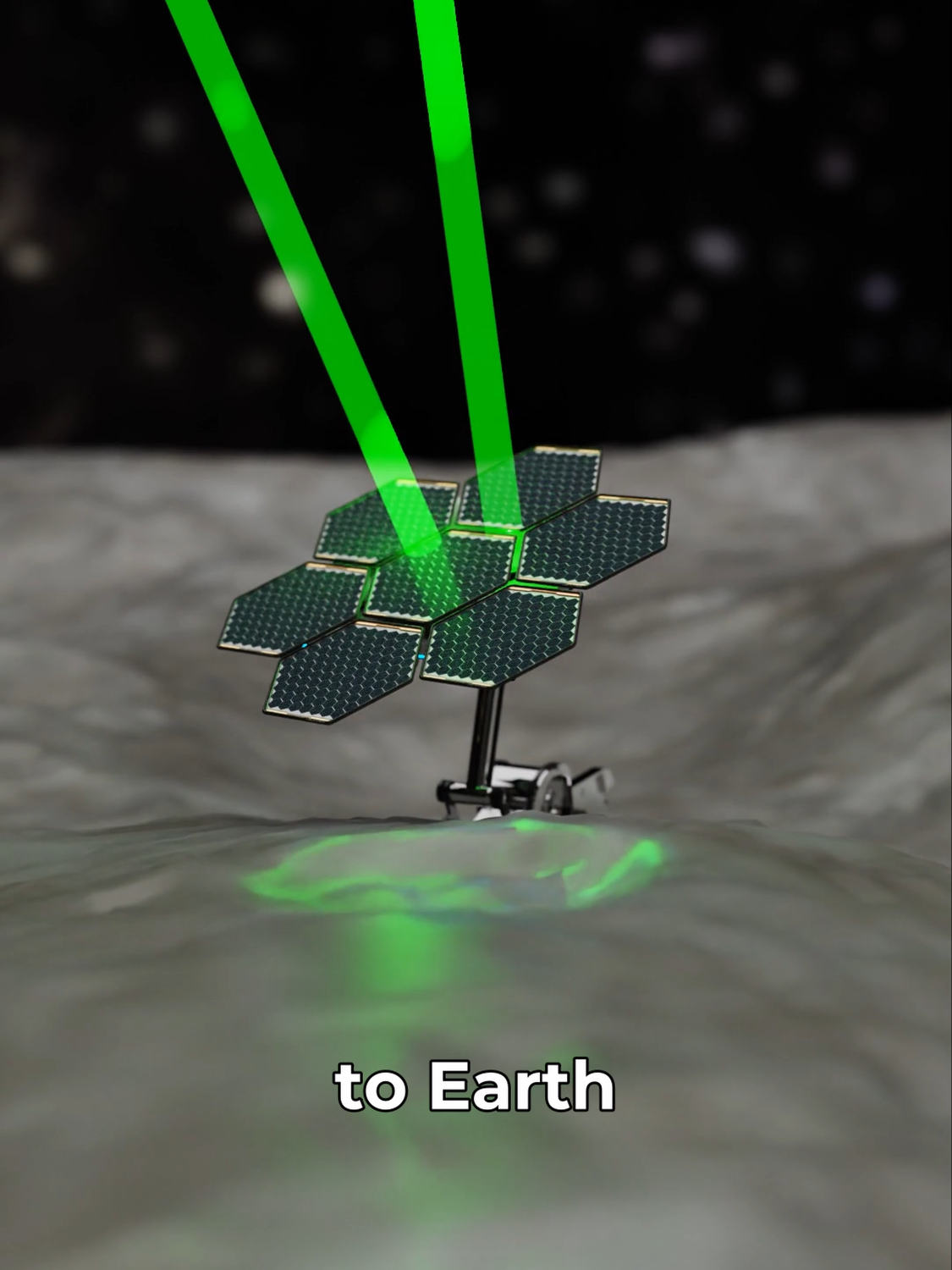 Laser to Measure Distance Between Earth and Moon #fyp