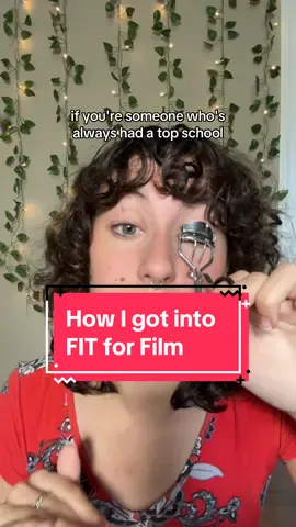 Happy to yap more abt this topic #fitnyc #filmschool #collegeapplications #fashioninstituteoftechnology #filmmajor #gettingintocollege101 #portfoliotips #filmportfolio 