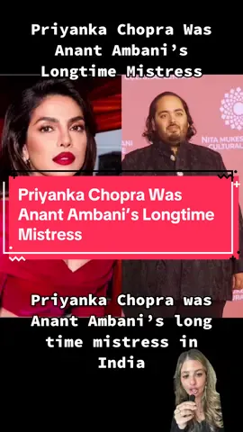 Priyanka Chopra Was Anant Ambani’s Longtime Mistress Source: @entylawyer crazydaysandnights.net, agcwebpages.com #anantambani #anantambaniwedding #anantambaniprewedding #ambaniwedding #ambanifamily #ambaniprewedding #priyankachopra #priyankachoprabollywood #priyankachoprafan #priyankachopranews #priyankachoprajonas #priyankachopraandnickjonas #priyankachopramovies 👀 #blinditem #blinditems #blinditemreveal #blinditemsrevealed #celebrityblinditems #celebrityblinds #celebritygossip #celebritytea #celebritysecrets #celebritynews #gossipgirl #gossipgirlhere #foryou #tiktokviral #unitedstates #usa #viral #trend #trending #fyp   